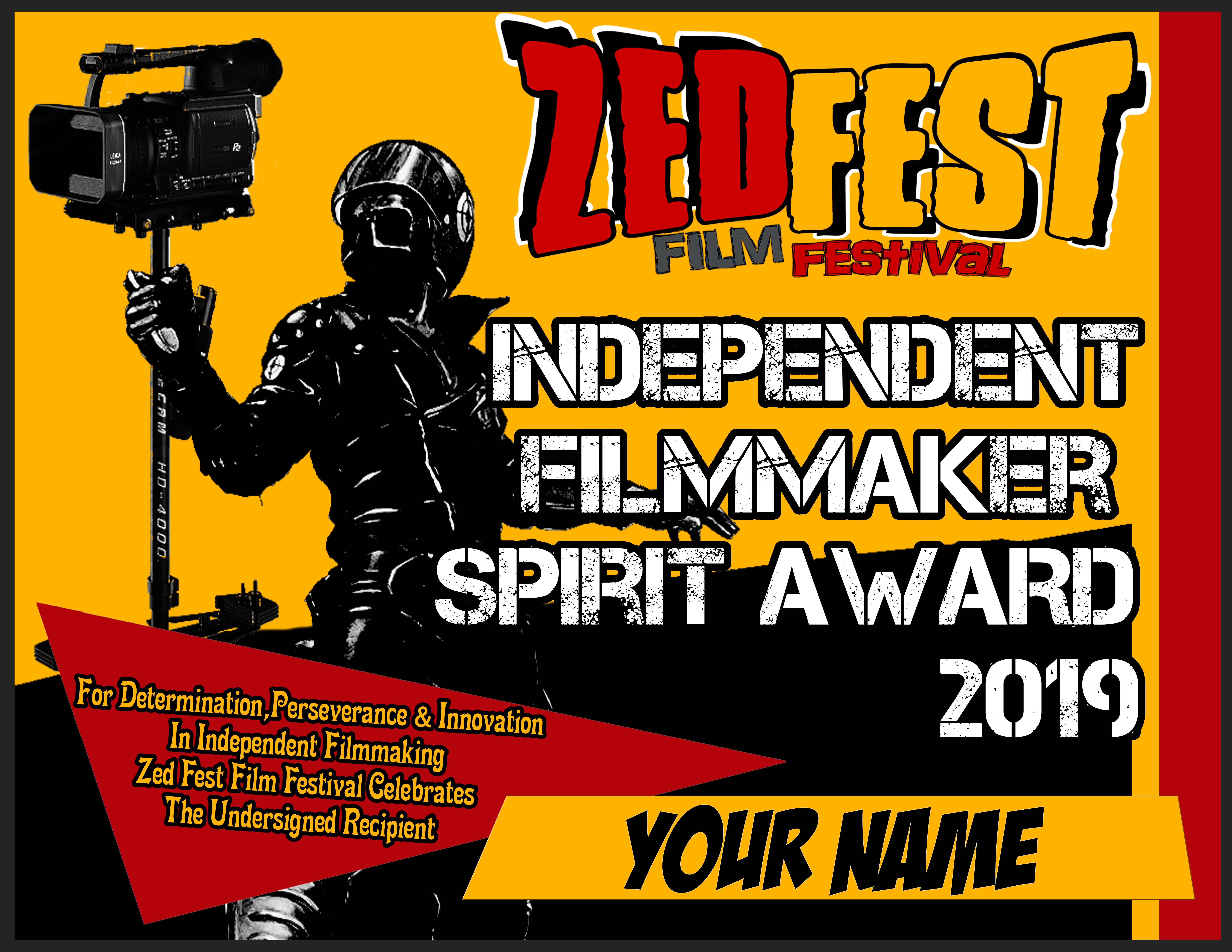 zed fest independent filmmaker award